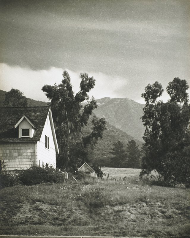 House Nestled in Mountains, Drahomir Josef Ruzicka, 20th century