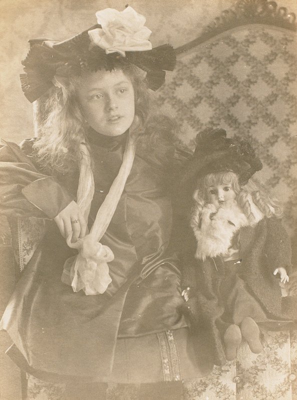 The Visit, Flossie Fleckenstein, Carl Rau, 1903