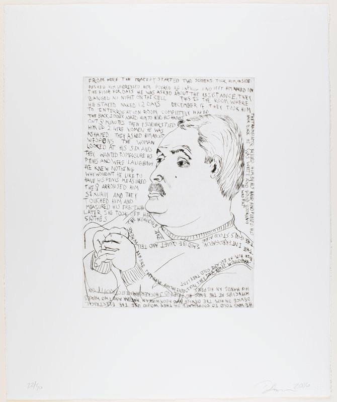 From Here the Tragedy Started, from The Amman Project, Daniel A. Heyman, 2006