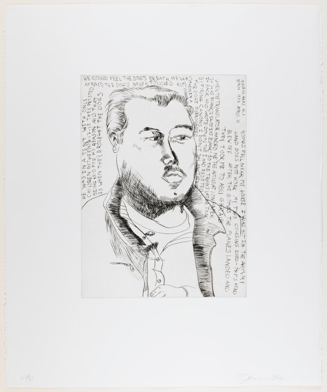 He Could Feel the Dog's Breath, from The Amman Project, Daniel A. Heyman, 2006