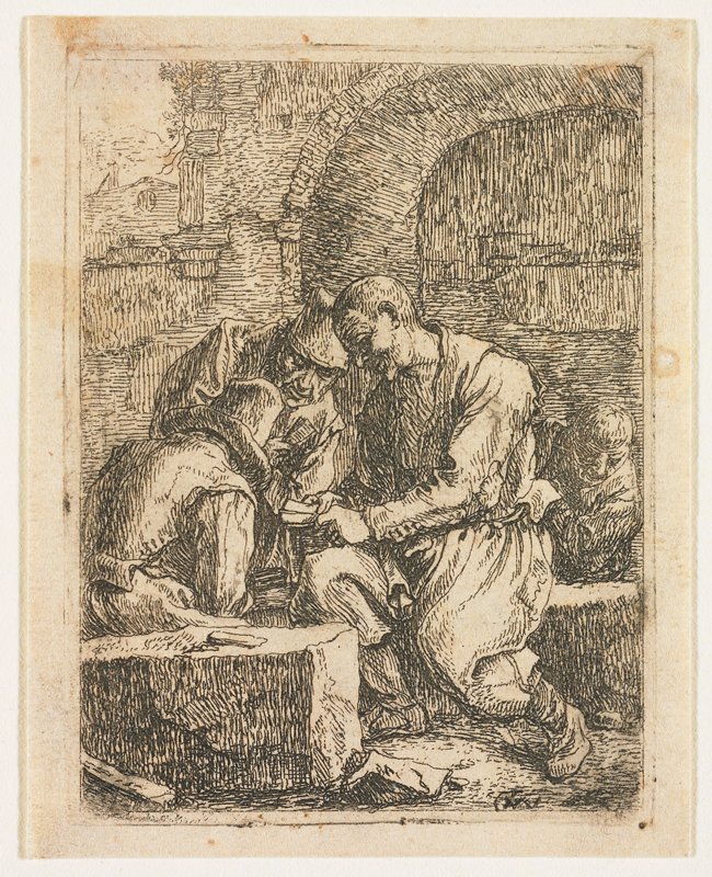 The Card Players, Thomas Wijck, 17th century