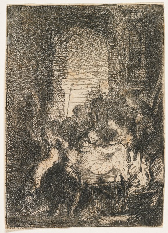Adoration of the Shepherds, Jan van Noordt, 1650s