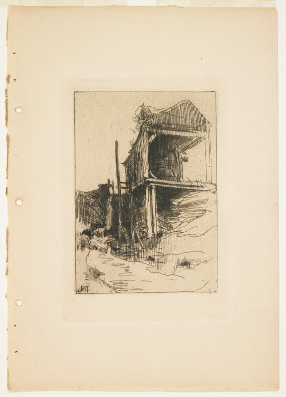 The Abandoned Mill, John Henry Twachtman, 1888–89
