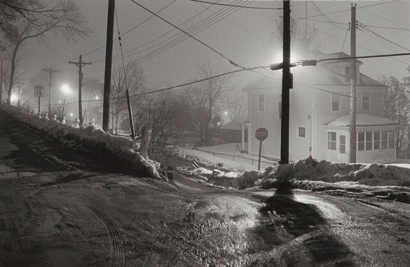 Night Winter Scene, St. Paul, Minnesota, Thomas F. Arndt, 1981