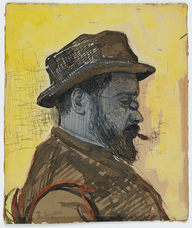 Portrait of Maximilien Luce, Paul Signac, c. 1890