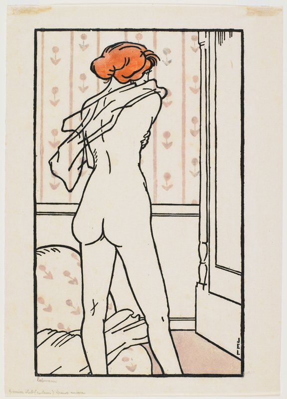 Une Puce, Jean-Émile Laboureur, 1913