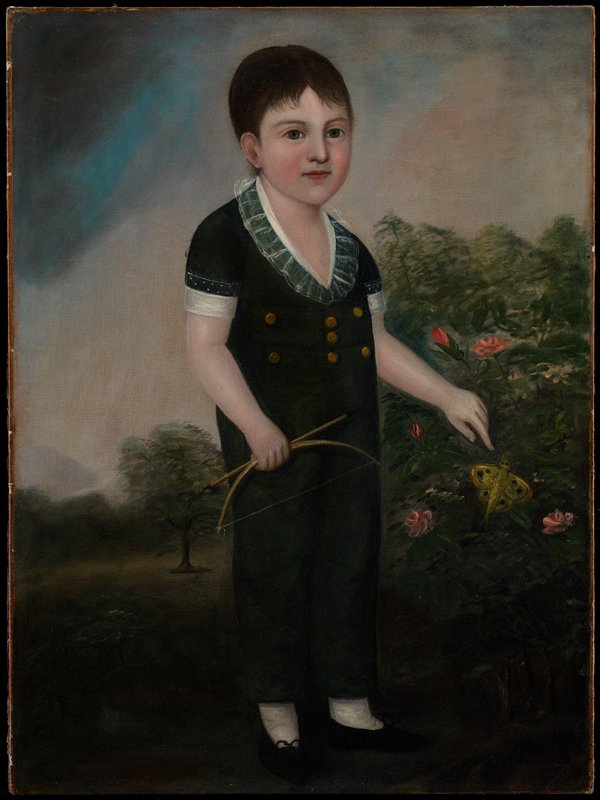 Portrait of Richard John Cock, Joshua Johnson, c. 1817