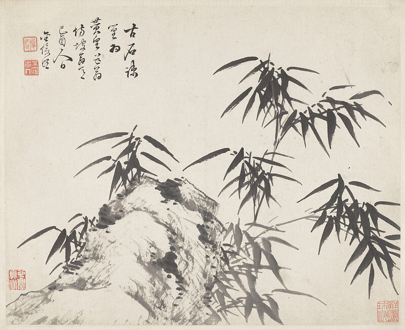 Leaf from album Three Friends of Winter, Jin Junming, 1669