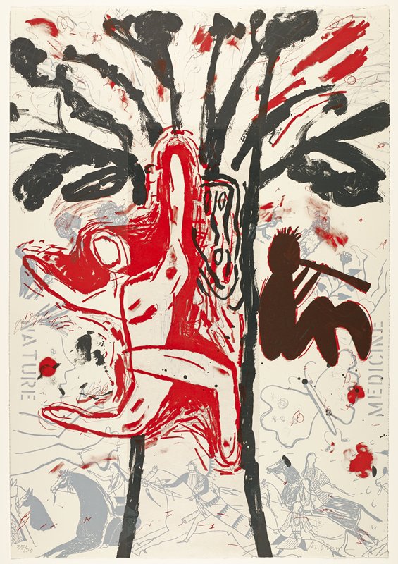 Survival: Nature/Medicine, Jaune Quick-to-See Smith, 1996
