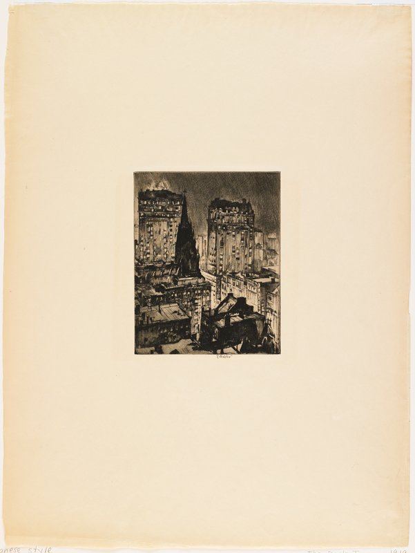 The Dark Tower, Earl Horter, 1919