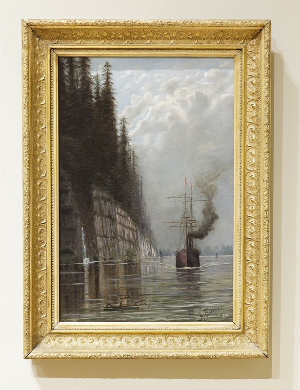 Off the Coast (Lake Superior), Alexis Jean Fournier, 1886