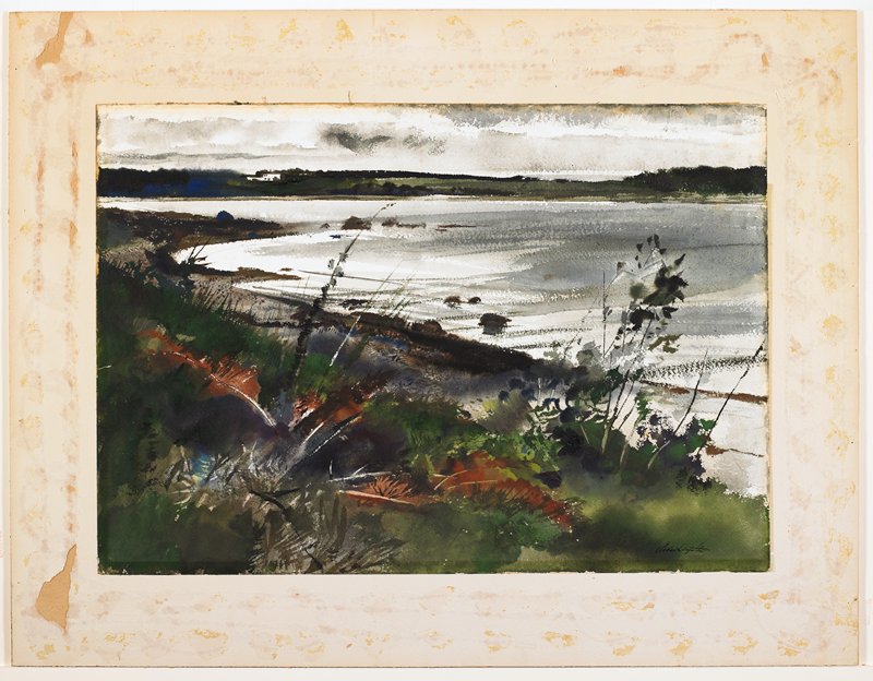 Broad Cove, Andrew Wyeth, 1944