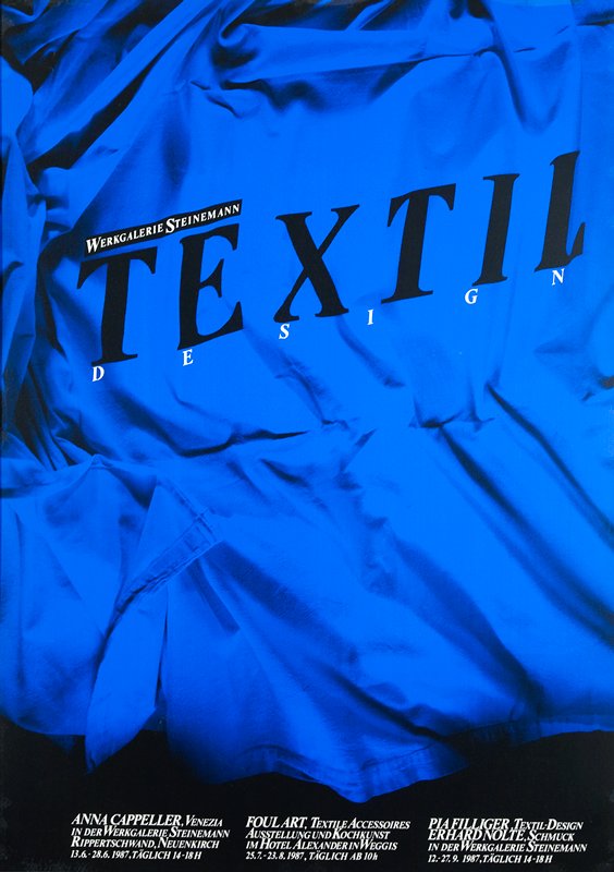 Textil Design, Tino Steinemann, 1987
