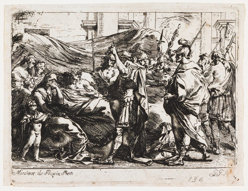 The Death of Germanicus, Gaetano Gandolfi, 1760–95