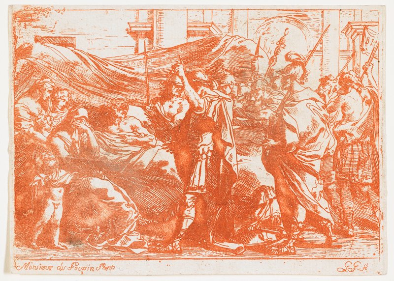 The Death of Germanicus, Gaetano Gandolfi, 1760–95