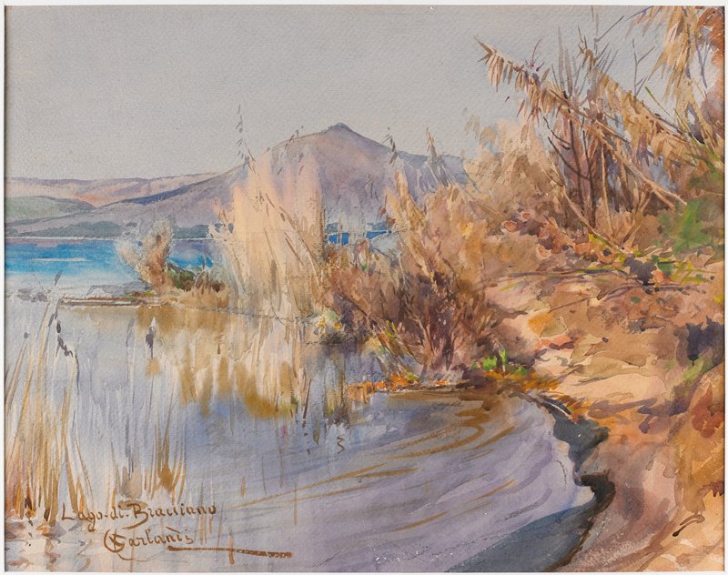 Lago di Bracciano, Onorato Carlandi, 19th-20th century