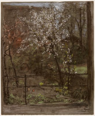 Dokumentasi “Spring Blossoms”; Pastel. Minneapolis Institute of Art.