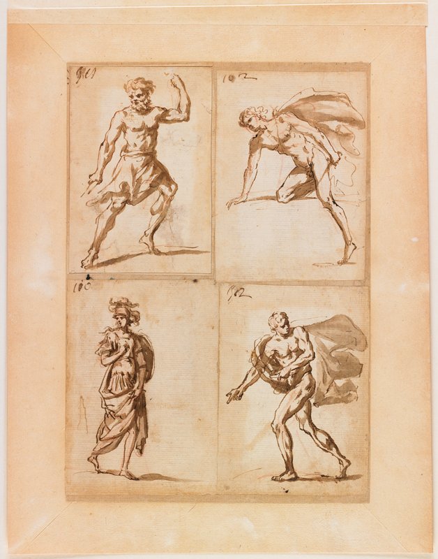 Four Figure Studies, 18th century