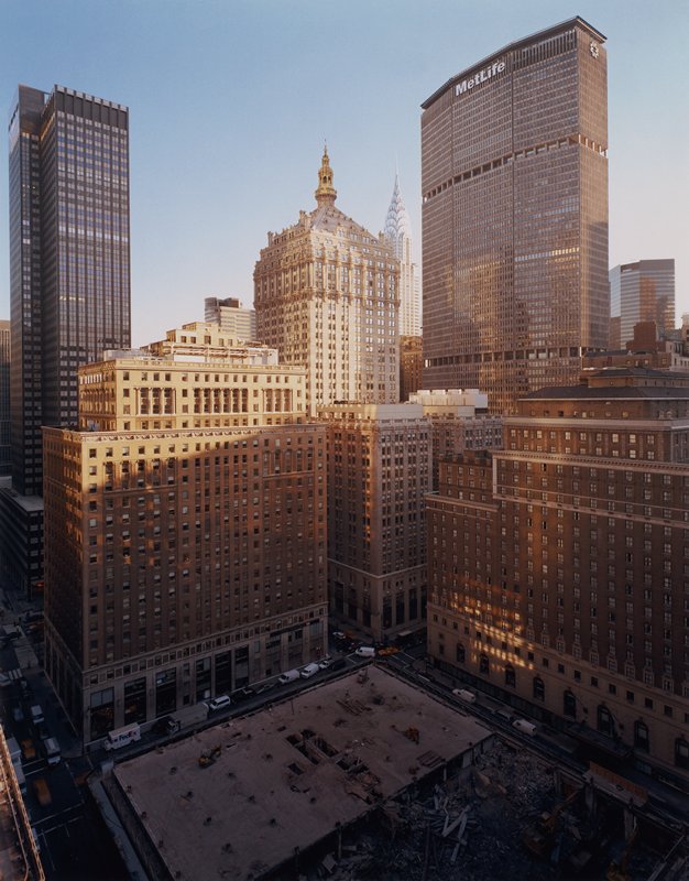 Looking South East from 45th Street and Madison Avenue, Robert Polidori, 1998