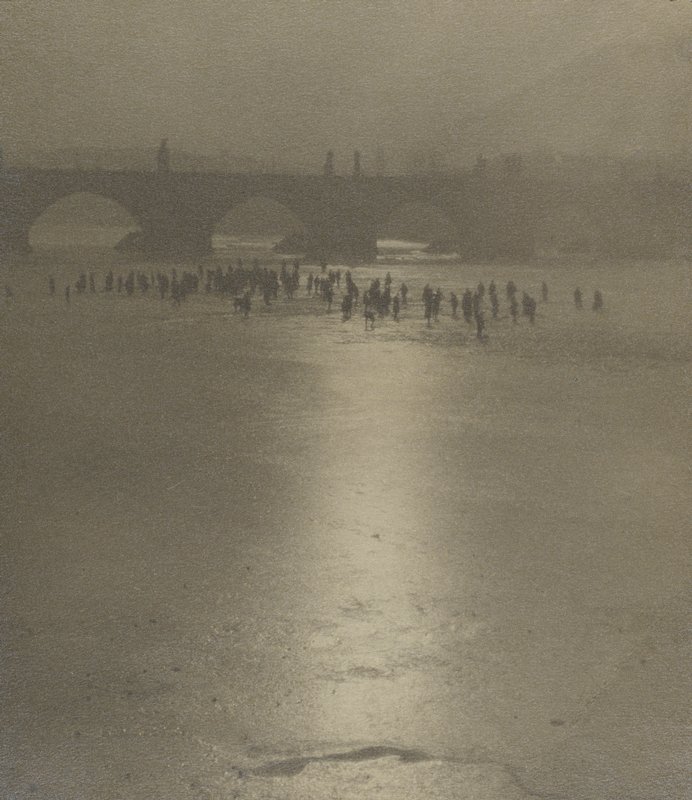 Moonlight on the Vltava River, Josef Sudek, c. 1924