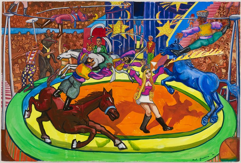 Leningrad Circus, Red Grooms, 1990