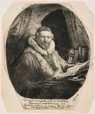 Dokumentasi “Jan Uytenbogaert, Preacher of the Remonstrants”; Etching. Minneapolis Institute of Art.