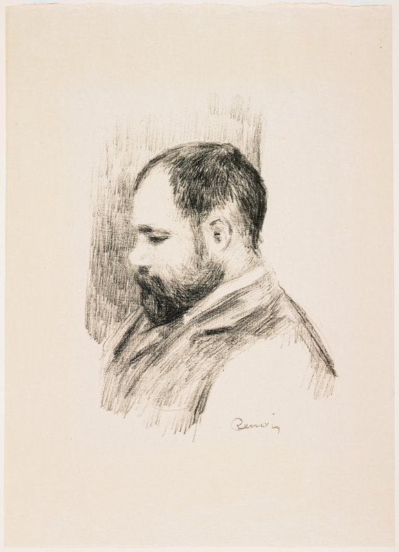 Ambroise Vollard by Pierre Auguste Renoir
