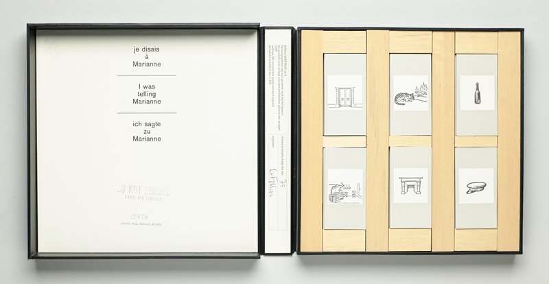 Je disais à Marianne (I was Telling Marianne), Robert Filliou, 1965