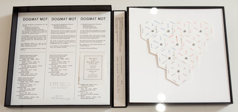 Dogmat Mot, André Thomkins, 1965
