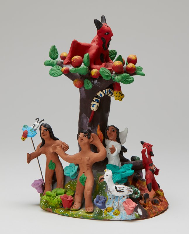 Expulsion from the Garden of Eden, Josefina Aguilar, 20th century