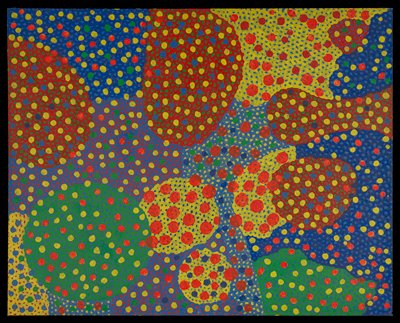 Work by Yayoi Kusama