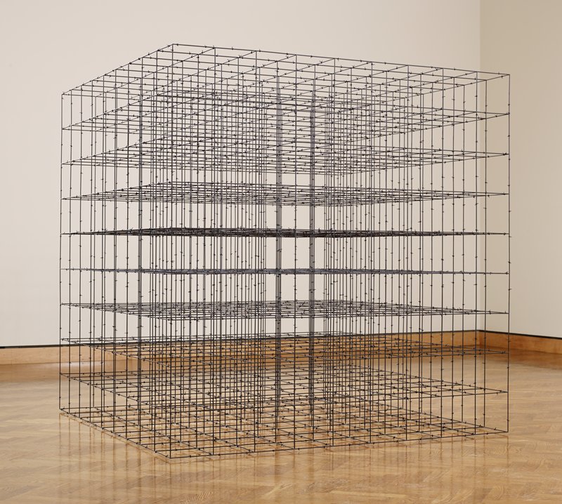 Cube (9 x 9 x 9), Mona Hatoum, 2008