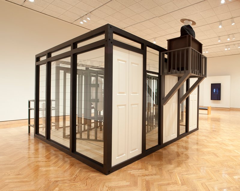 An Exile Dreaming of Saint Adorno, Siah Armajani, 2009