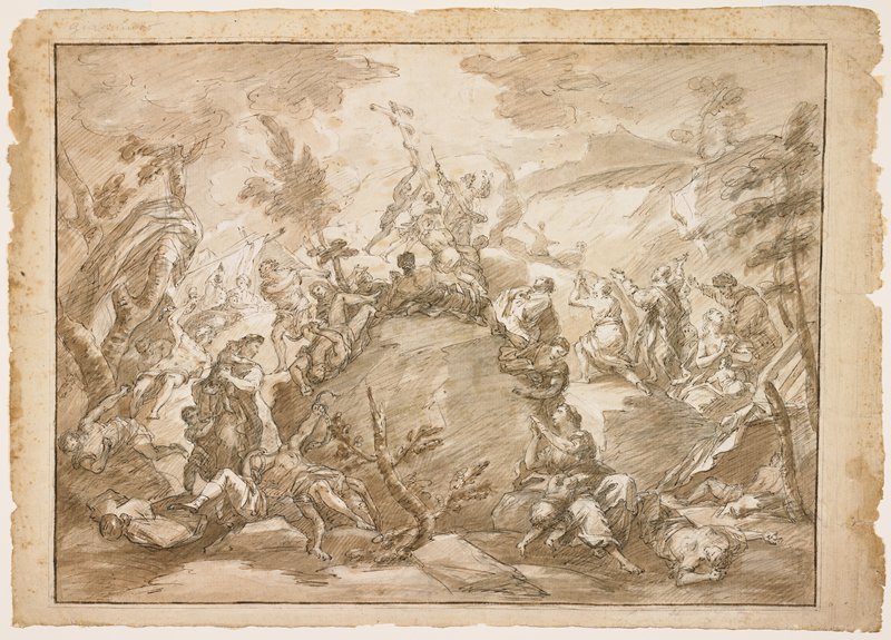 Moses and the Brazen Serpent, Corrado Giaquinto, c. 1743–44