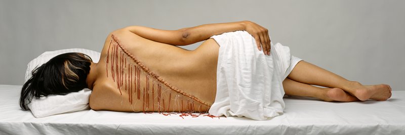 Fringe, Rebecca Belmore, 2007
