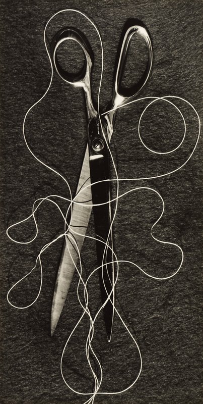 Scissors and Thread, Ansel Adams, 1931