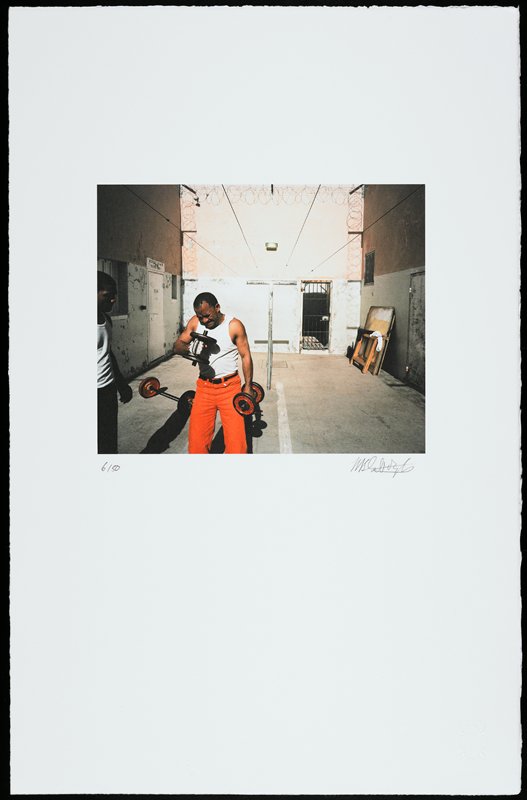 Untitled (weightlifters), Mikhael Subotzky, 2010