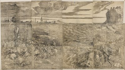 Dokumentasi “The Submersion of the Pharaoh’s Army in the Red Sea”. Minneapolis Institute of Art.