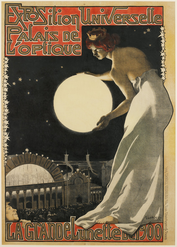 Exposition Universelle-Palais de l’Optique La Grande lunette de 1900, Georges Paul Leroux, 1900