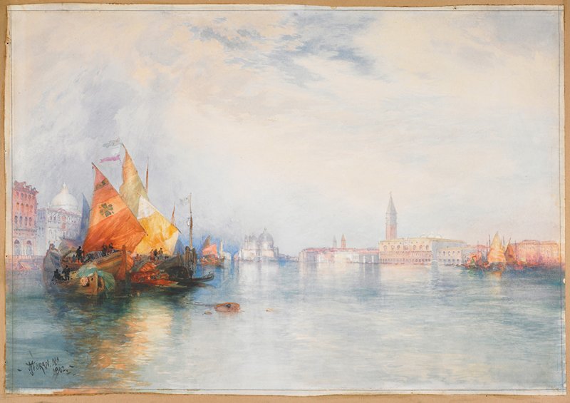 View of Venice, Томас Моран, 1902