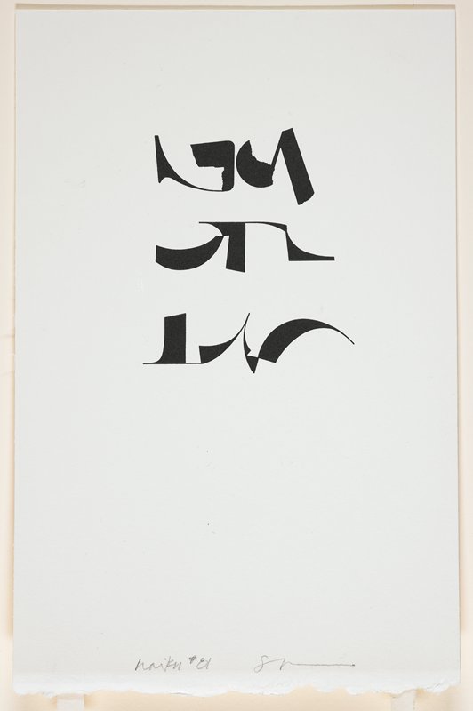 Haiku #81, Scott Helmes, 2010