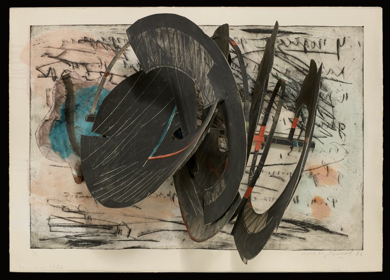 Construction, Plate 1456, Oleg Kudryashov, 1986