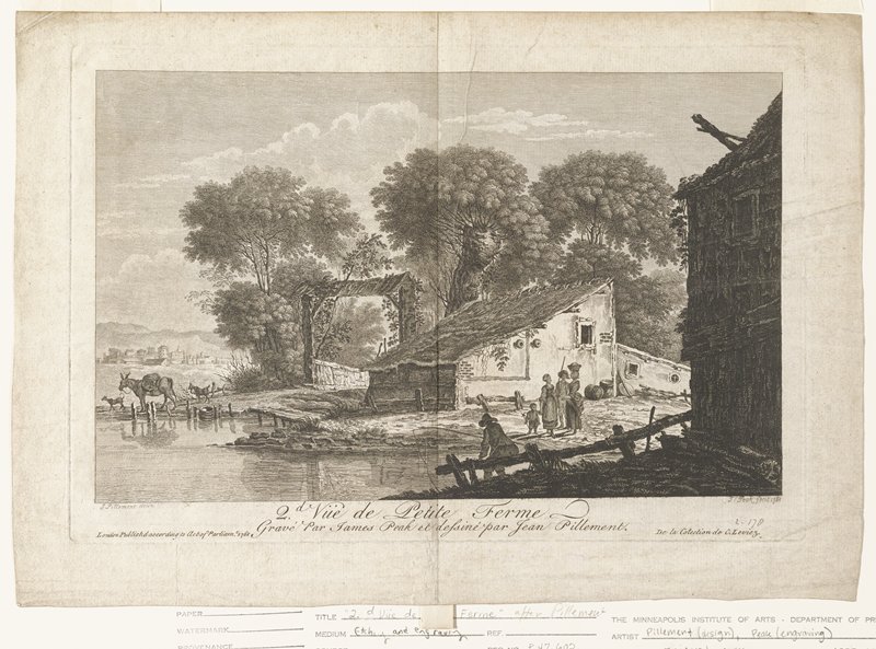 2d Vüe de Petite Ferme, James Peak, 1761