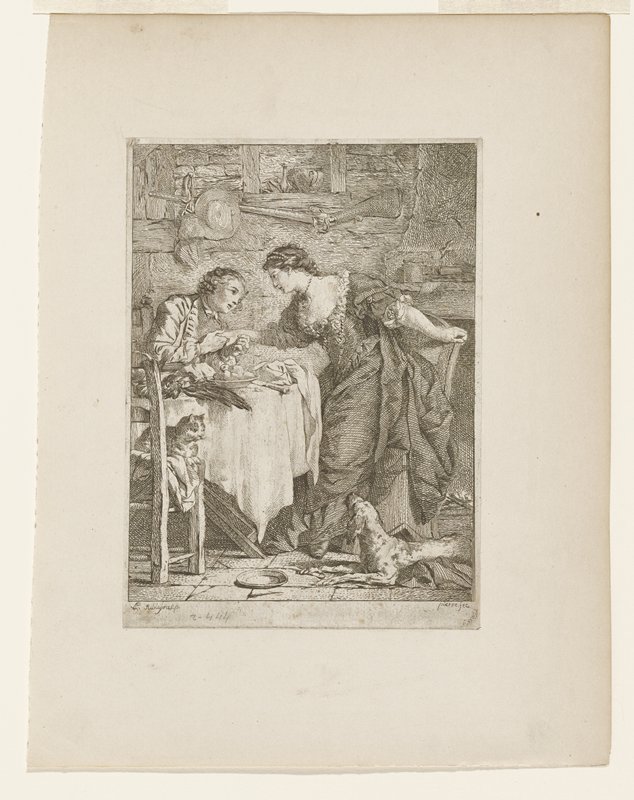 The Falcon, Jean-Baptiste-Marie Pierre, 18th century