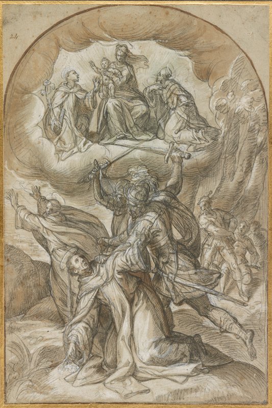 Death of Saint Peter Martyr, Denijs Calvaert, c. 1585–1600