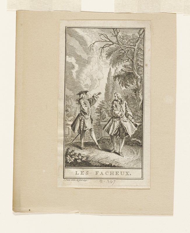 L' Impromptu de Versailles, John Punt, 1739