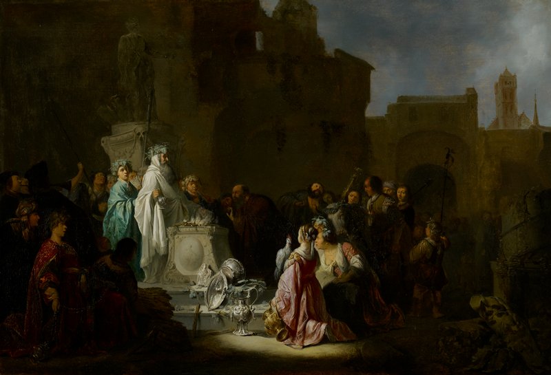 St. Paul and St. Barnabas at Lystra, Willem de Poorter, 1636