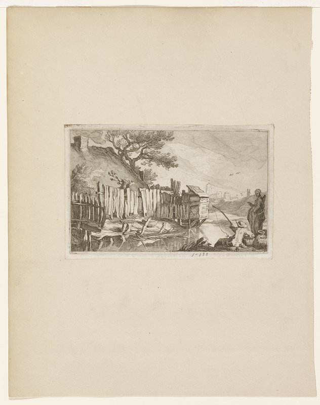 Print, Abraham Bloemart, 17th century