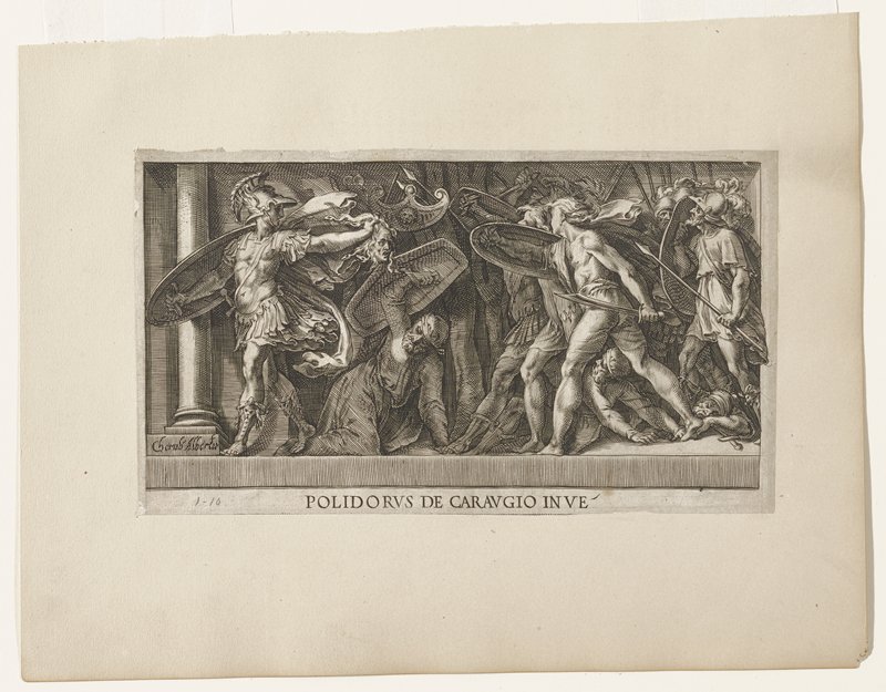 Perseus with the Head of Medusa, Cherubino Alberti, 16th-17th century