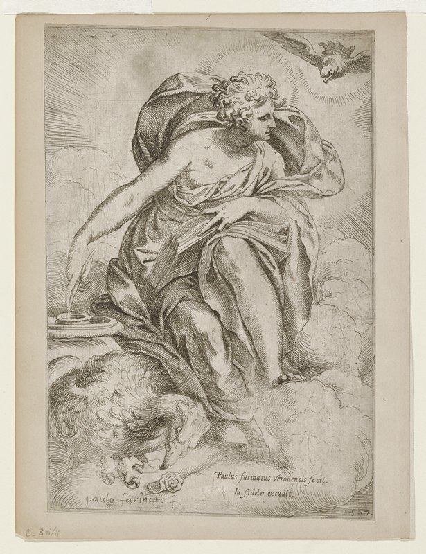 St. John the Evangelist, Paolo Farinati, 1567